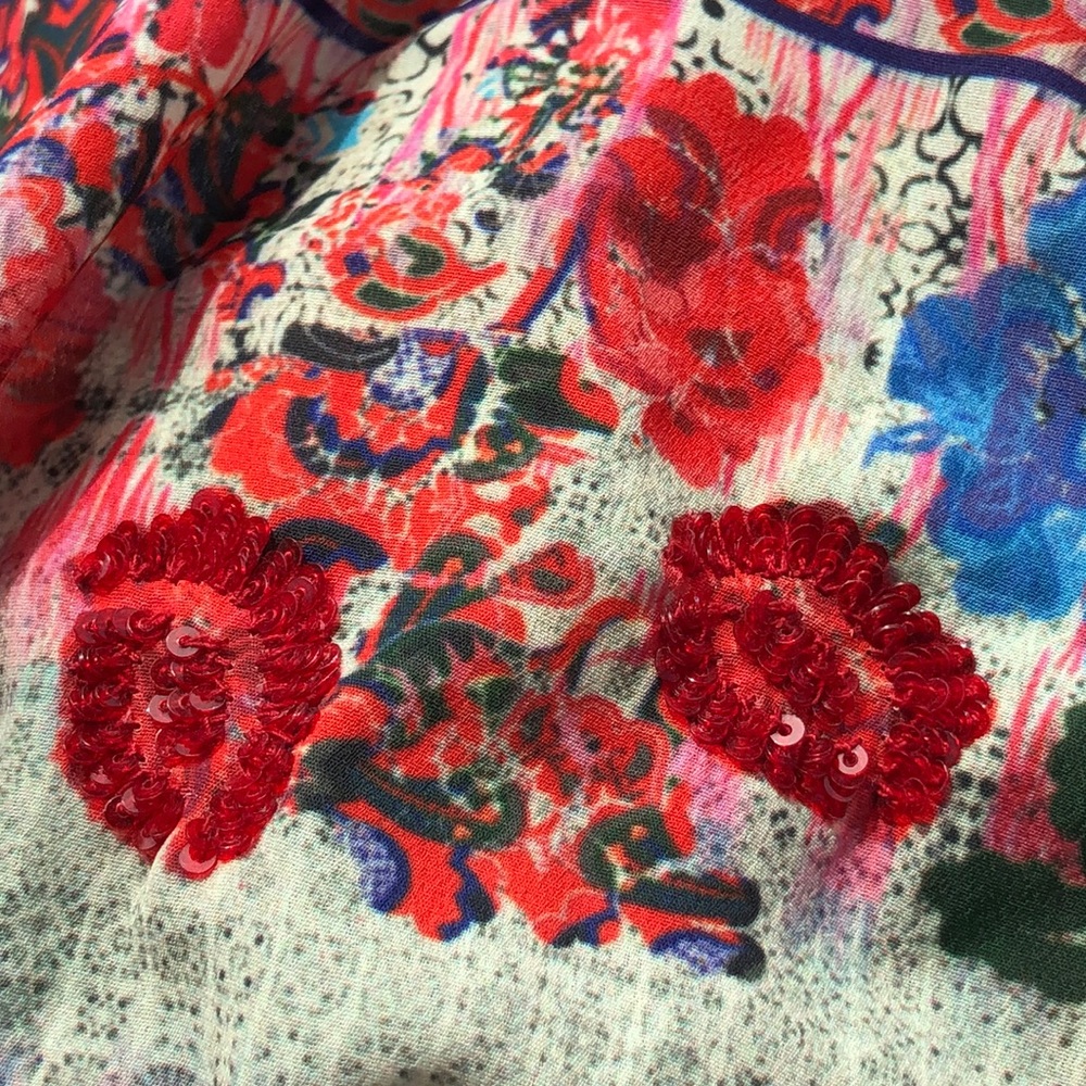 Anthropologie Bhanuni by Jyoti Villa Midi Top - Picture 8 of 8